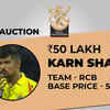 Karn Sharma sold to RCB for Rs 50 lakh