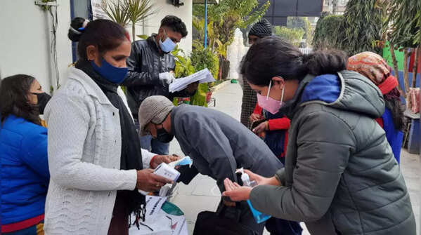 In pics: Voters exercise their franchise in Uttarakhand assembly polls 2022