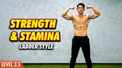 
Intense bodyweight ladder strength & cardio
