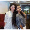 Mary George with Malar