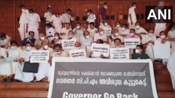 Photos: Congress holds day-and-night dharna in Karnataka assembly for KS Eshwarappa’s dismissal