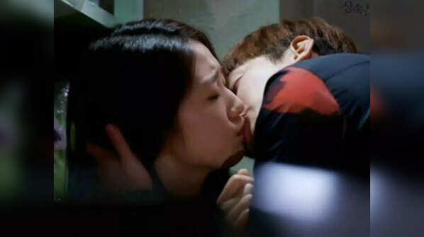 The controversial kiss