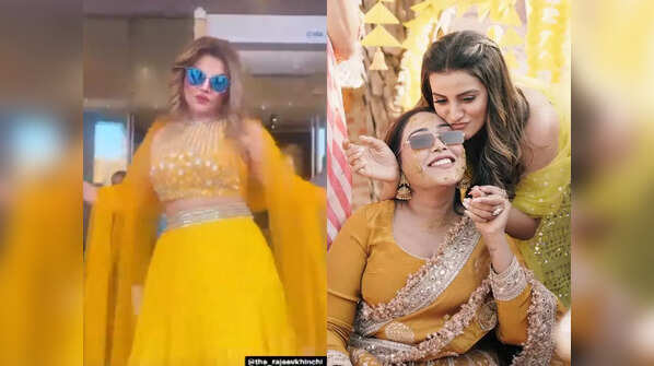 Rakhi Sawant in the house