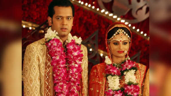 Dimpy Ganguly and Rahul Mahajan
