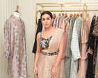 Actresses Sneha and Nikki step out in their stylish best for some retail therapy
