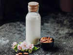 The shelf-life of almond milk