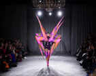 London Fashion Week 2022: Jack Irving's 'On/Off' catwalk show turns heads with eccentric costumes, see pictures