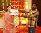 Vijay Sethupathi sounds the clapboard for Production No 1