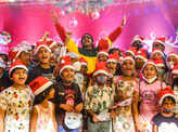 Ranveer Singh celebrates Christmas with children from Save the Children foundation