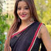 Article image for: Monalisa shows her beauty in a <i class="tbold">black saree</i>