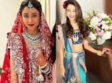 From golden red lehenga to pre-wedding dresses, Ambani ‘Bahu’ Khrisha Shah steals the show in these dreamy wedding pictures