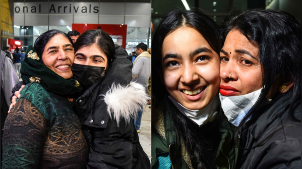 Students retunred from Ukraine