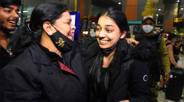 Ukraine return student