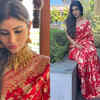 Dressing up as new bride