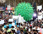 Carnival parade marks return to festive times