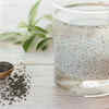 ​Basil seeds and water