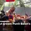 Article image for: Janhavi's family welcomes groom Punit Balan in the most royal way