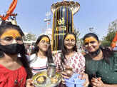 Devotees throng temples on Maha Shivratri; see pics
