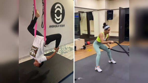 All about her workout regime