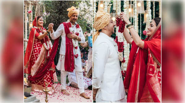 Dia Mirza and Vaibhav Rekhi