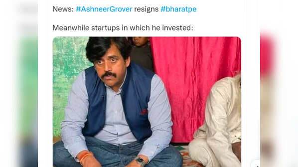 One for the startups in which Ashneer invested