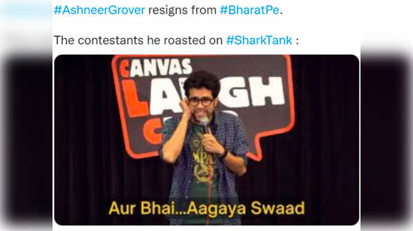 Reaction of contestants he roasted on Shark Tank