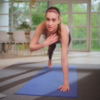 High plank with shoulder taps