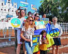 We want peace, not war, cry out Russians and Ukrainians in Goa