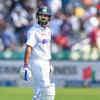 Fans cheered Kohli's every run