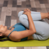 Apanasana or knees-to-chest pose
