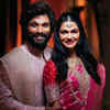 ​The couple looks regal