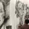 Article image for: UP: Artists in Moradabad pay tribute to the legendary Australian leg-spinner <i class="tbold">Shane Warne</i>