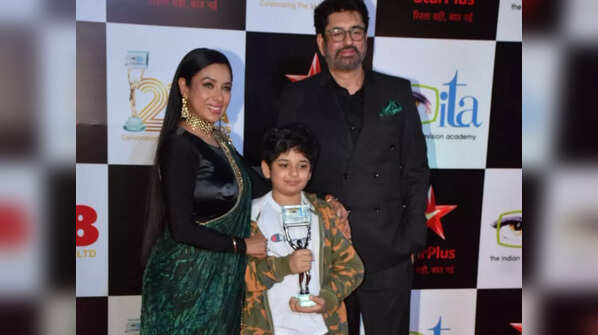 Rupali Ganguly with her family