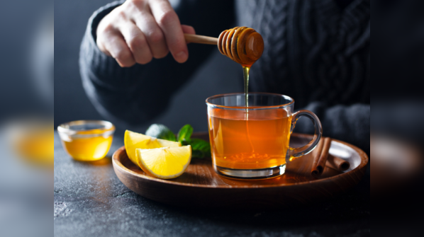 Lemon water with honey