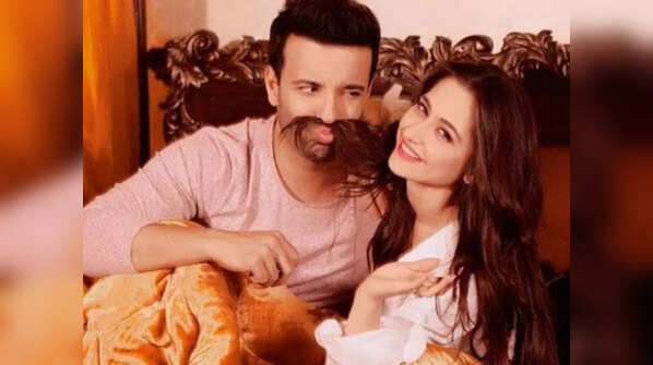 Aamir Ali and Sanjeeda Shaikh