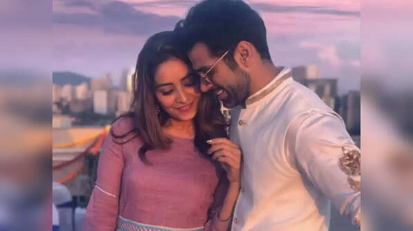 Asha Negi and Rithvik Dhanjani