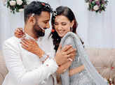 Inside pictures from Esha Kansara and Siddharth Amit Bhavsar's engagement ceremony