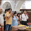 Ahead of counting, chief minister Pramod Sawant offers prayers at Shree Datta Mandir, Sanquelim