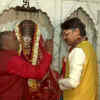 BJP leader Rajeshwar Singh offers prayers at Chandrika Devi Temple in Lucknow ahead of counting of votes