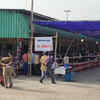 Counting of postal ballots continues in US Nagar headquarters Rudrapur. Heavy police personnel are deployed.