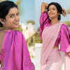 ​Floral charm in a sizzling Saree