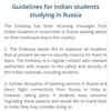 Embassy of India in Russia issues guidelines for Indian students studying in Russia