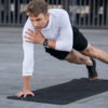 High plank shoulder taps