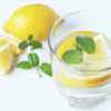 Lemon water or lemonade