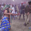 Photos of Mathura's famous 'Lathmar Holi'