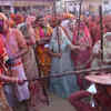 Photos of Mathura's famous 'Lathmar Holi'