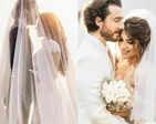 Dreamy pictures from Shama Sikander and James Milliron’s white wedding in Goa