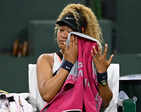 Pictures of Naomi Osaka go viral after the star is brought to tears by Indian Wells heckler