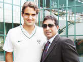 Sachin Tendulkar @ Wimbledon 2011