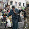 Article image for: Ukraine war toll seen in drawing, tears